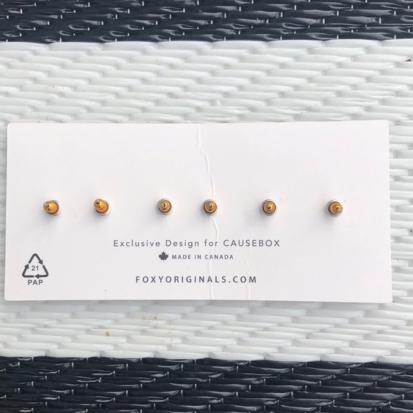 New Foxy Originals for Causebox Set of 3 Studs - Picture 6 of 6